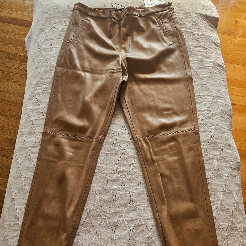 Faux Leather Pants